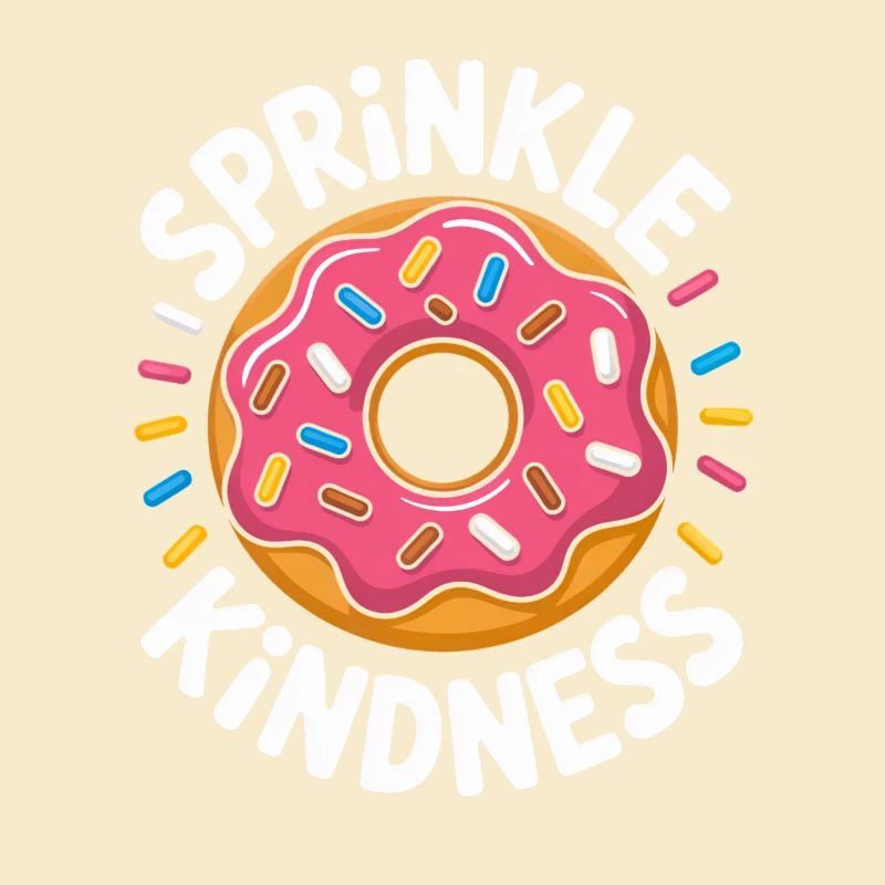 Sprinkle Kindness Warmth Donut Love