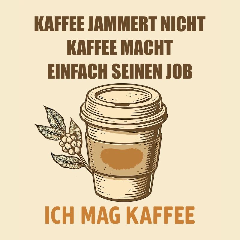 Kaffee Spruch Vintage Becher