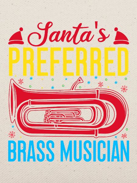 Euphonium Santa´s Preferred Brass Musician