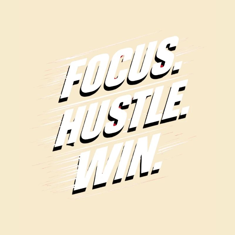 Focus Hustle Win-Grafik