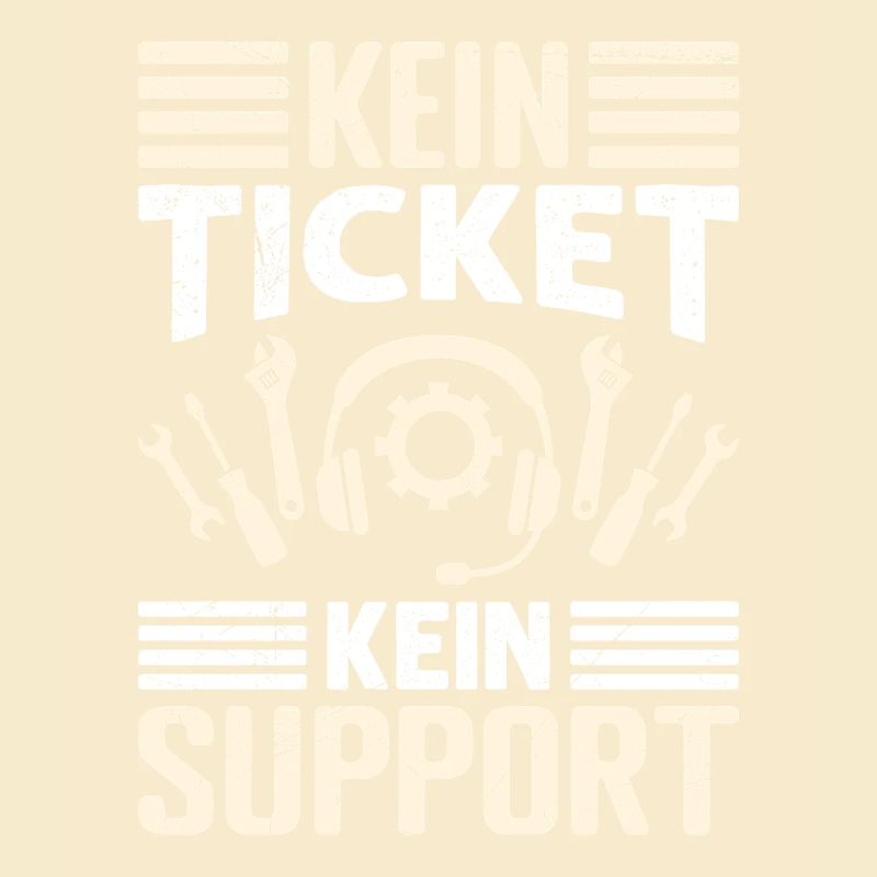 Nerd Computer NO TICKET NO SUPPORT FUNNY