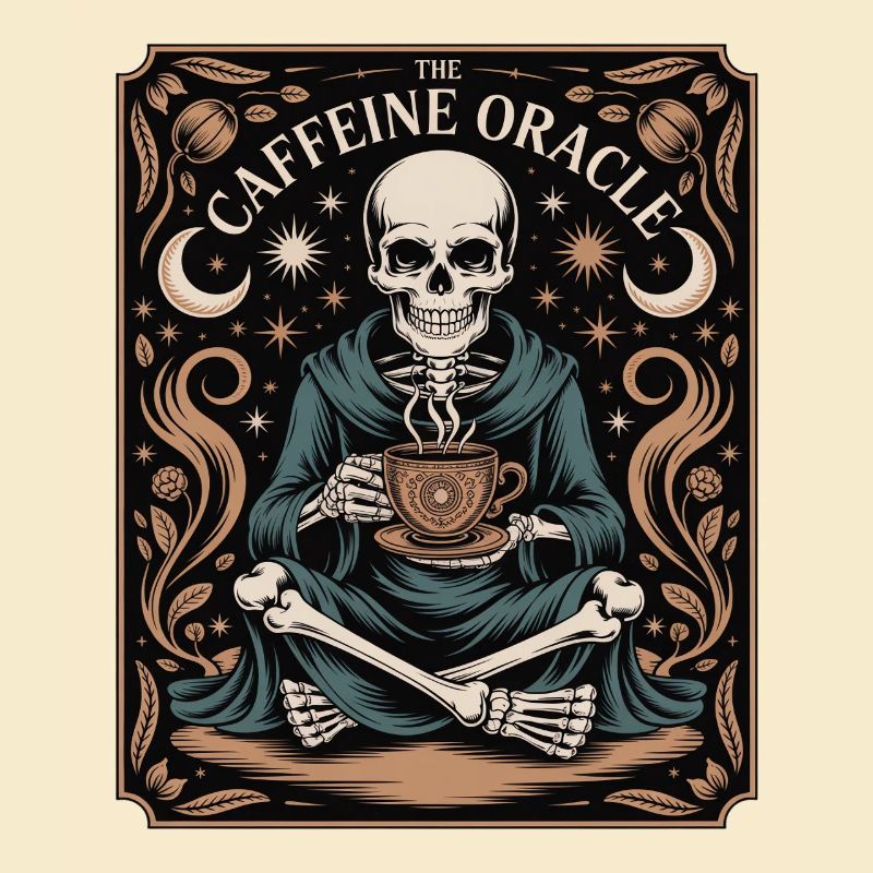 Le Café Squelette de l’Oracle de la Caféine Oracle