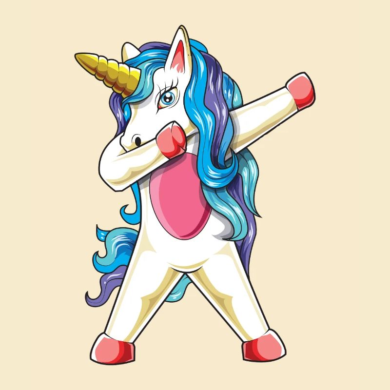 Dabbing Unicorn Rainbow Magic Vibes 2026
