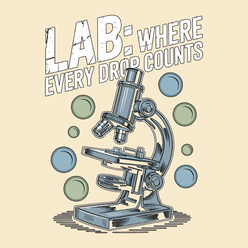 Laboratoire de techniciens de laboratoire où chaque Drop Scientist
