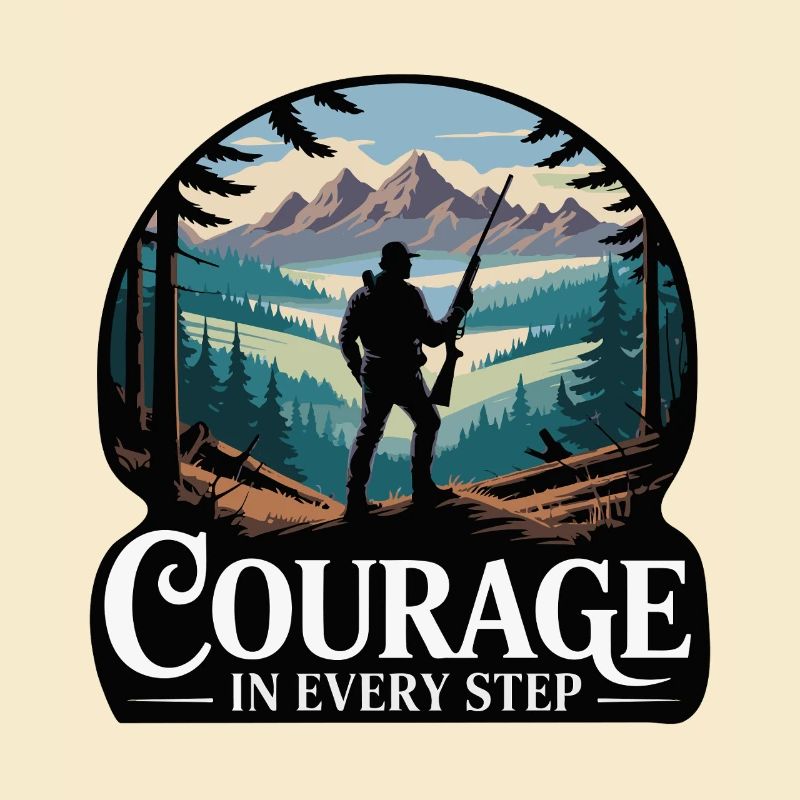 Le courage à chaque Step Mountain Scout