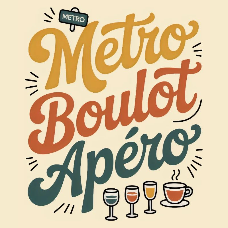 Metro Work Aperitif Humor Routine Work Evening