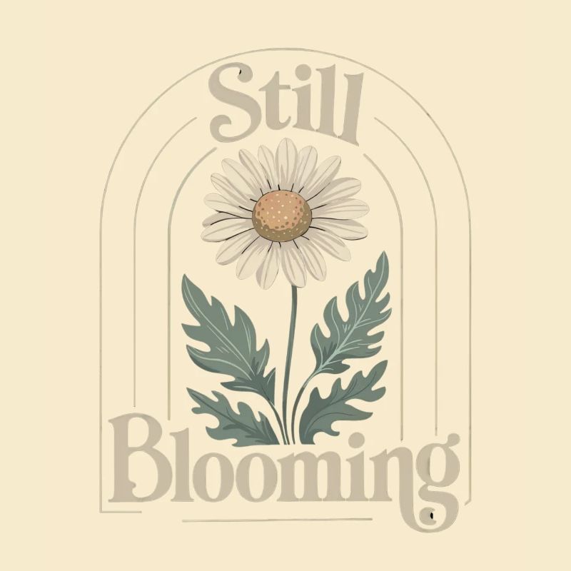 Gentle vintage daisies