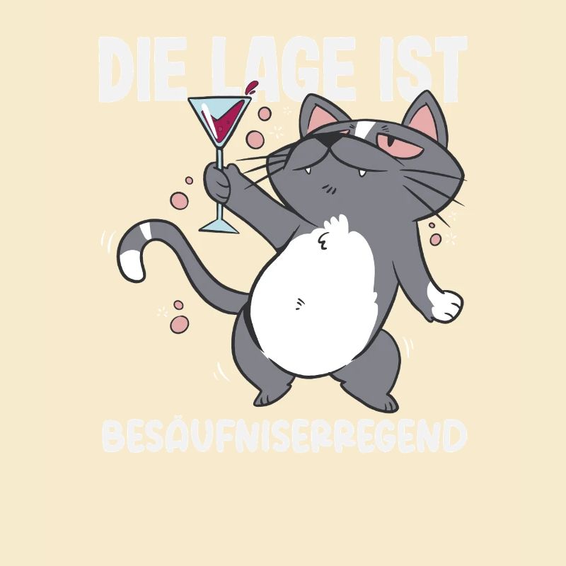 The situation is drunken, cat