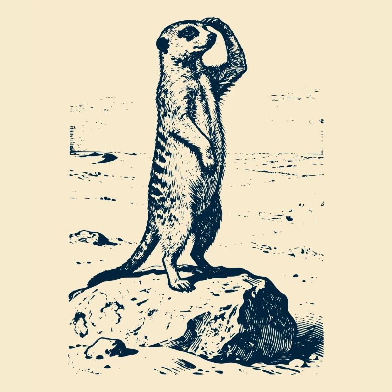 Erdmännchen Wache