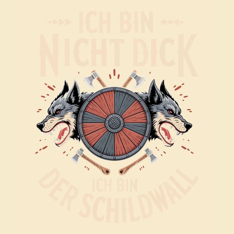 Not a thick shield wall, funny Viking saying
