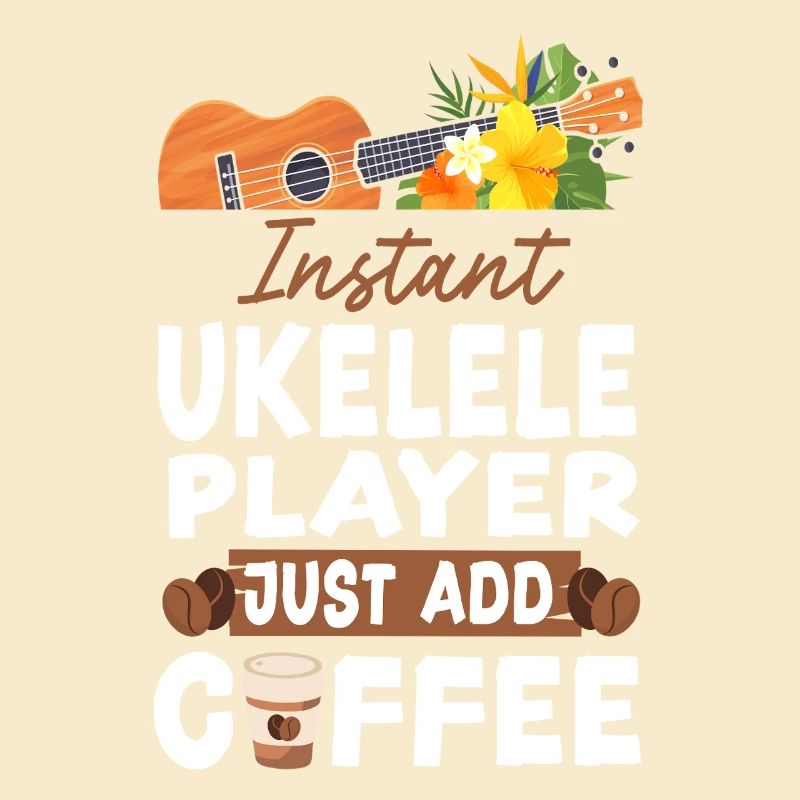 Hawaiian Ukulele Uke Coffee