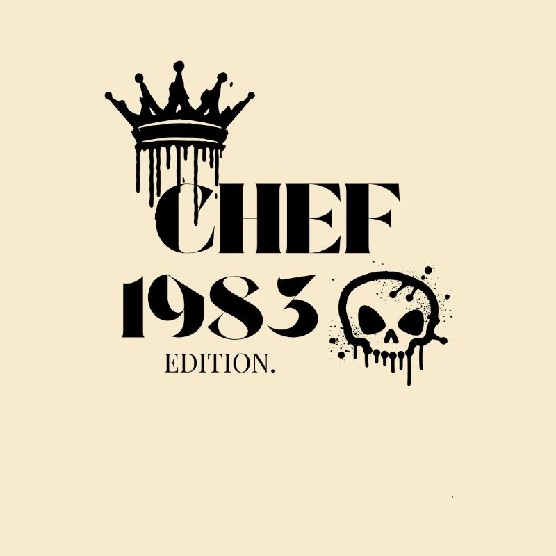 Chef Edition 1983 42 Geburtstag Spruch