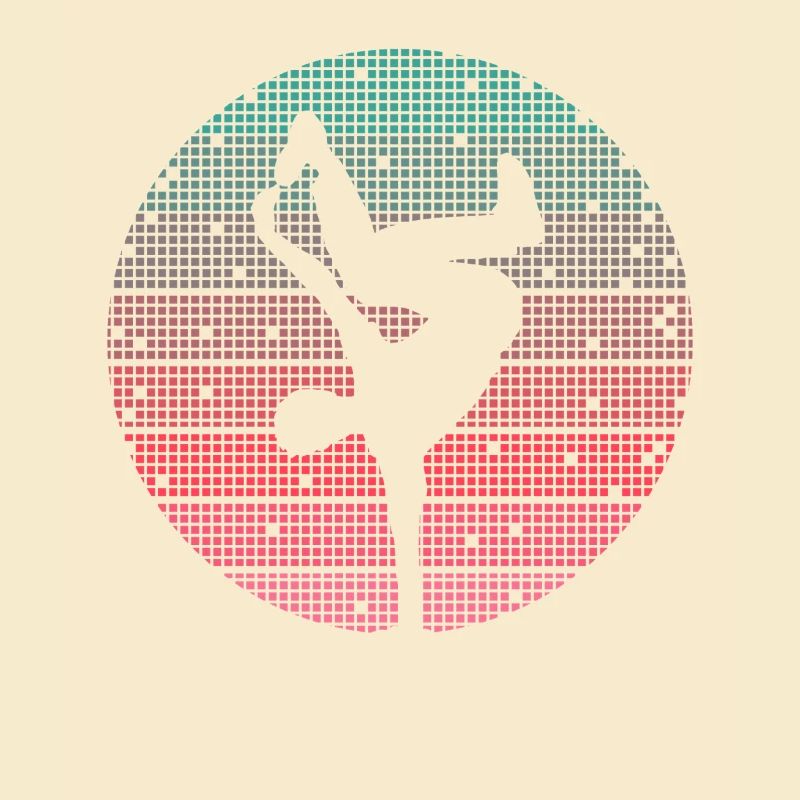 Breakdance Tanz Breakdancer Retro Breakdancer