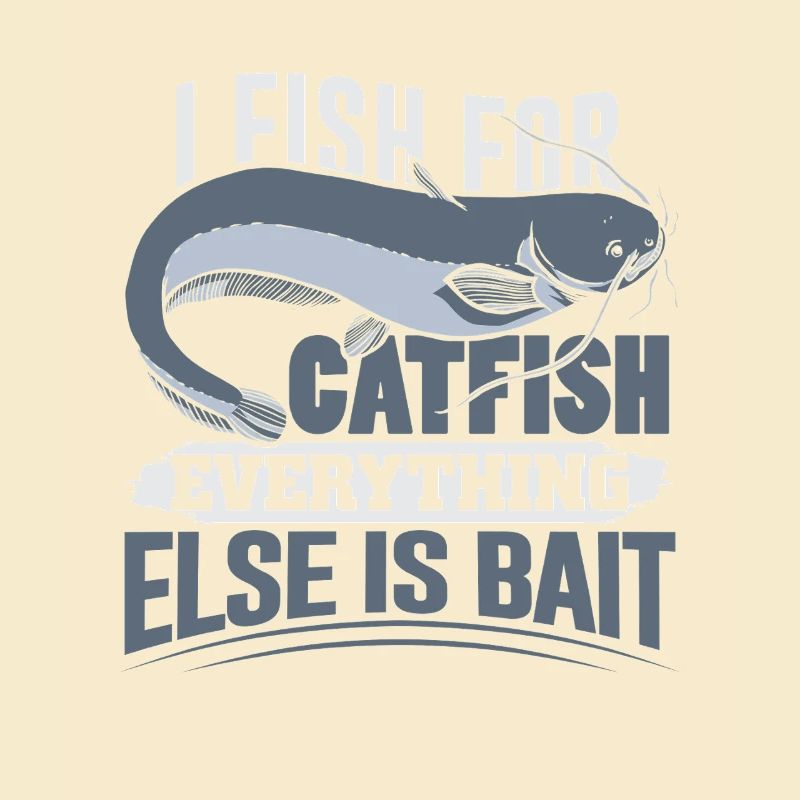 Poisson-chat pêcheur poisson-chat pêchent le poisson-chat