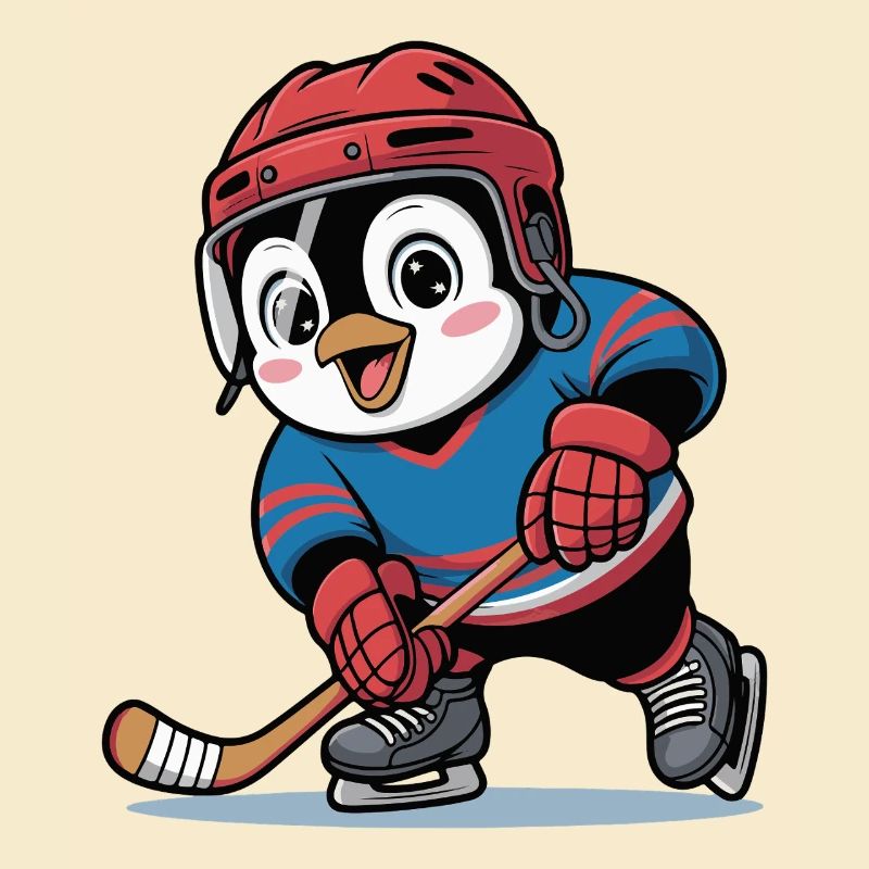 Pinguin Eishockeyheld