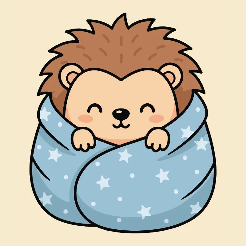 Sternen-Igel Kuscheln