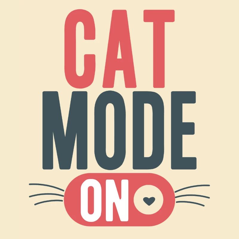 Cat Mode On Whisker Switch Typography