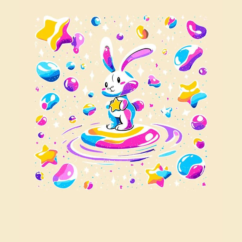 Cosmischer Rabbit on Star Wave