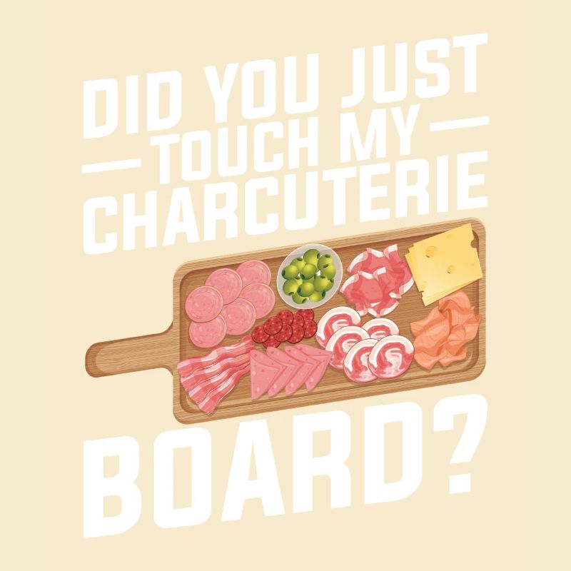 Tableau d’artiste charcuterie avec couvercle de couverture fromage