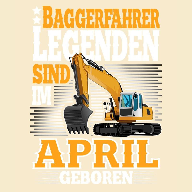 Excavator Driver Birthday April