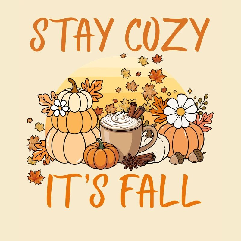 Stay Cozy It’s Fall – Pumpkin Spice Autumn Coffee