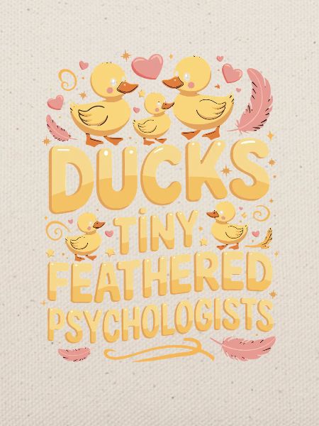  Ducks Tiny Feathered Psychologists Lustiger Enten