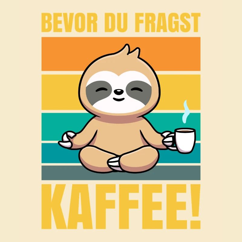 Before you ask Coffee Sloth