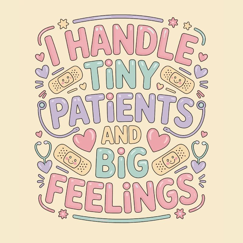 Pediatric Nurse I Handle Tiny Patients Kids Nurse