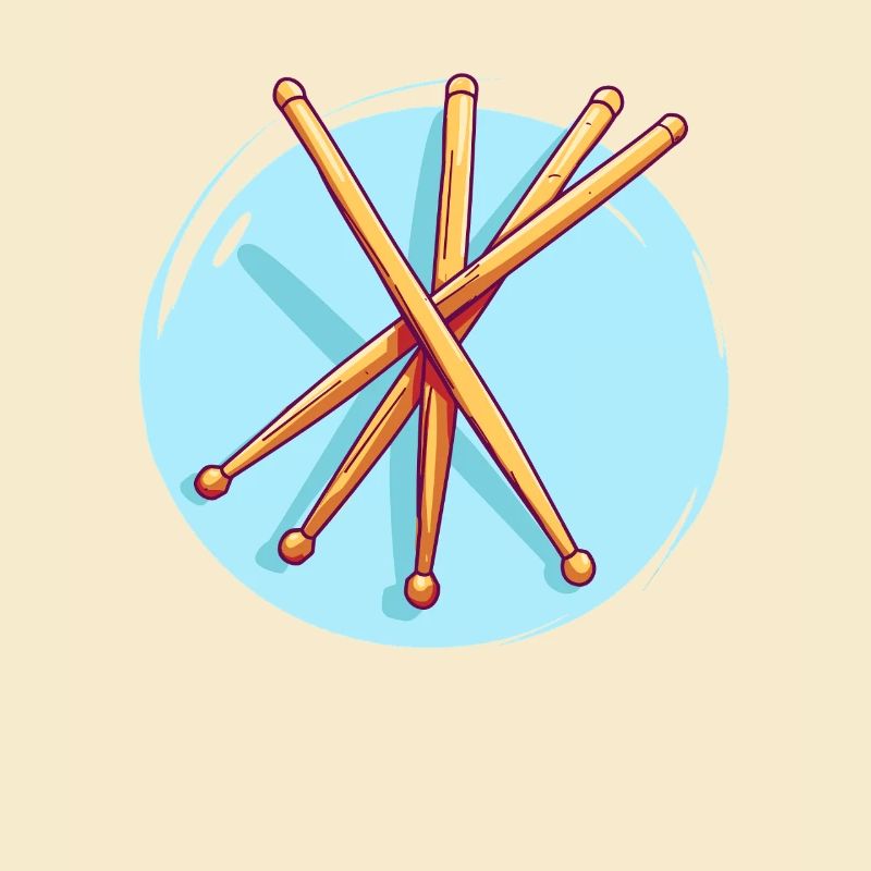 Drumsticks Drawing