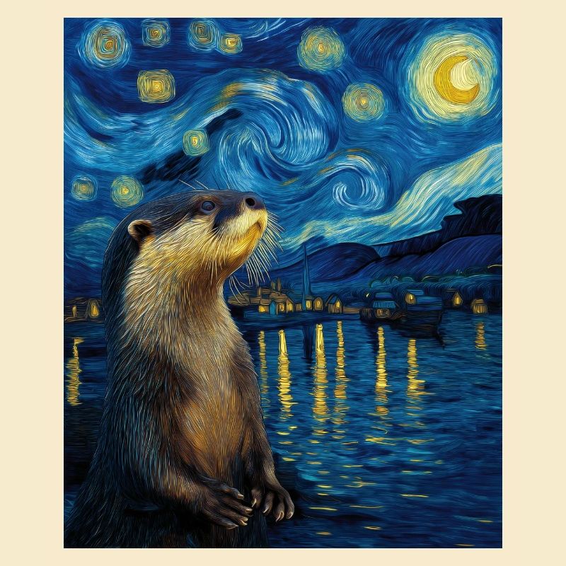 Otter Van Gogh