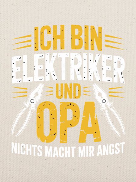 Ich bin Elektriker und Opa 