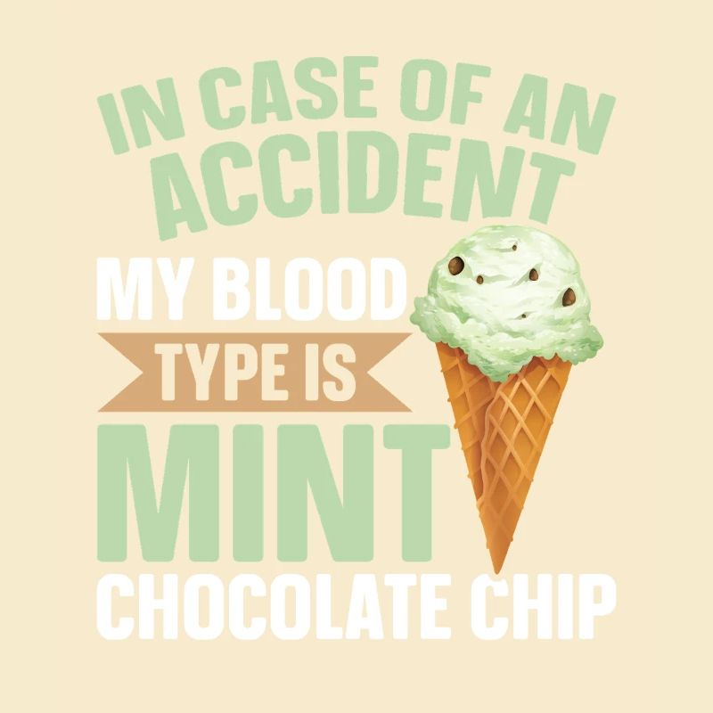 Menthe Chocolat Saveur Cornet de gaufre Menthe