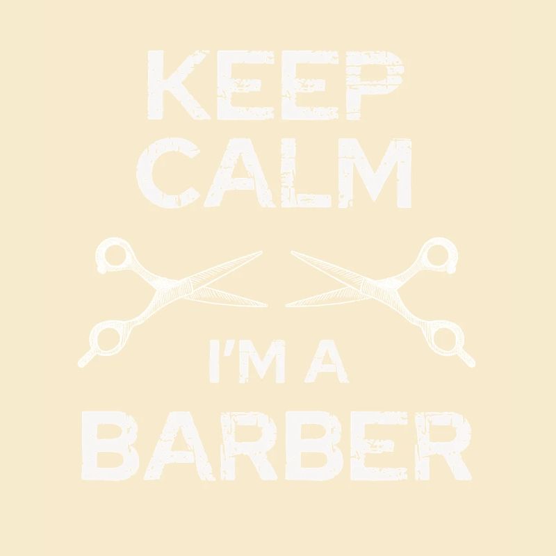 Keep Calm Barber Ich Bin Friseur