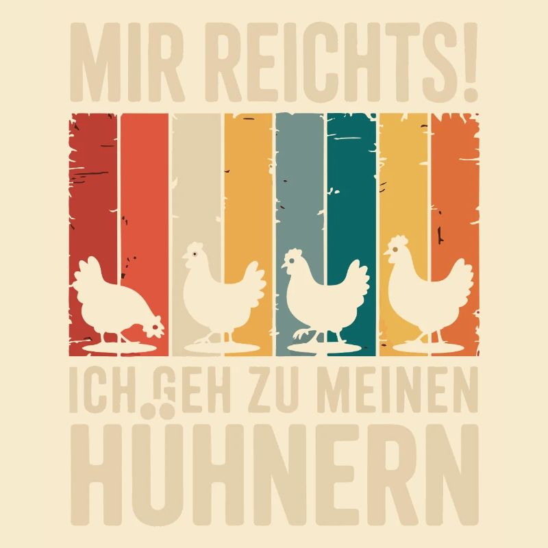 I've had enough - I'm going to my chickens