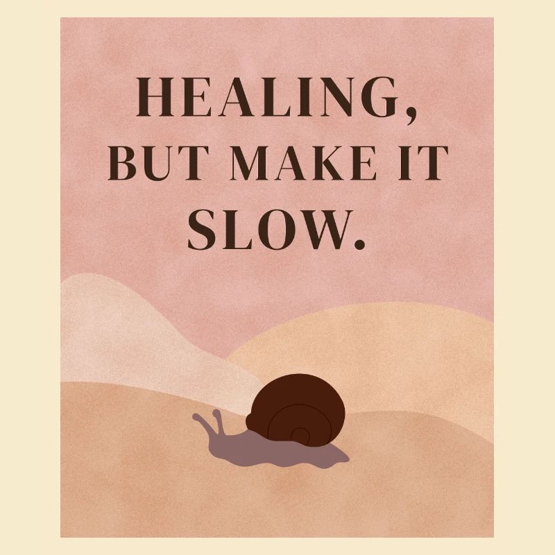 Healing, but make it slow