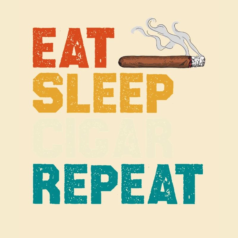 Eat Sleep Cigar Repeat Tee