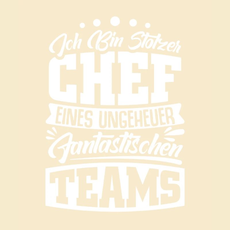 Stolzer Chef Chef Mann Abteilungsleiter Teamchef