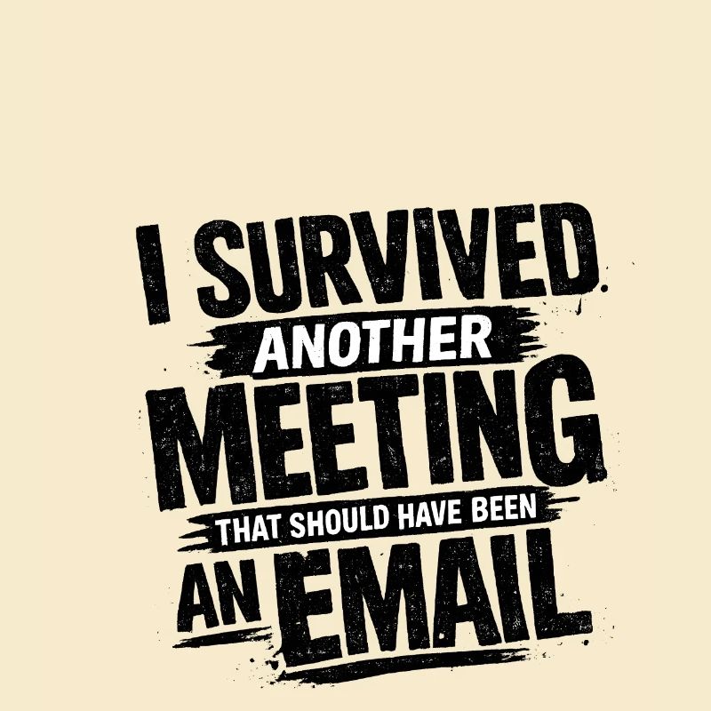 Drôle d’humour au bureau Conception des e-mails