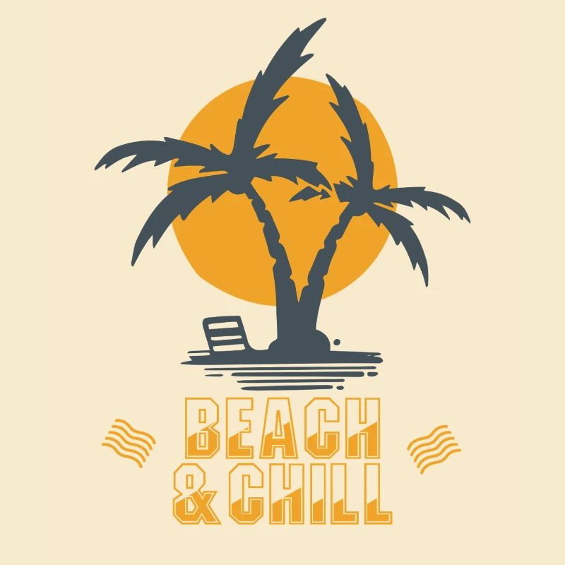 Beach & Chill Palmen Sunset