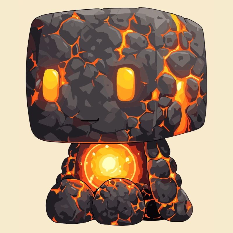 Style Golem de Lave Silex