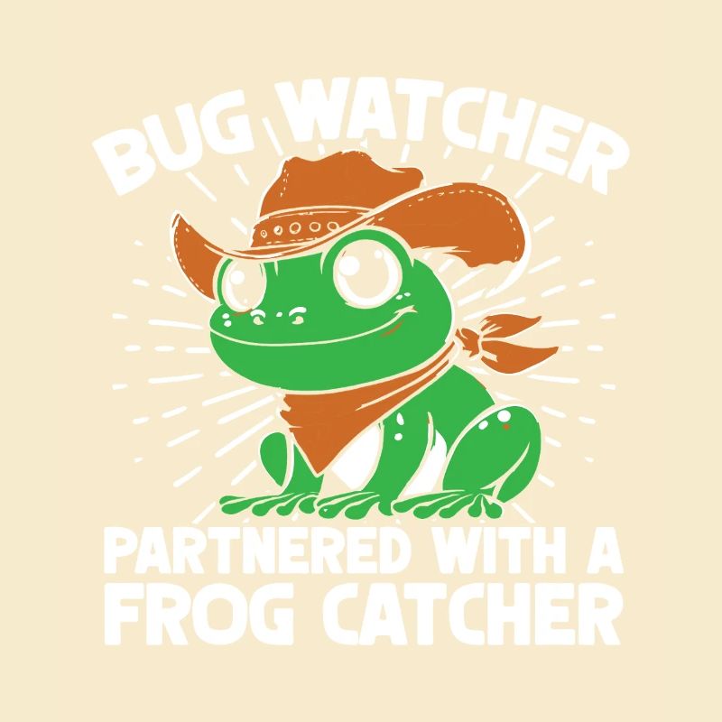 Frog Catcher Bug Watcher Partnered With Catcher