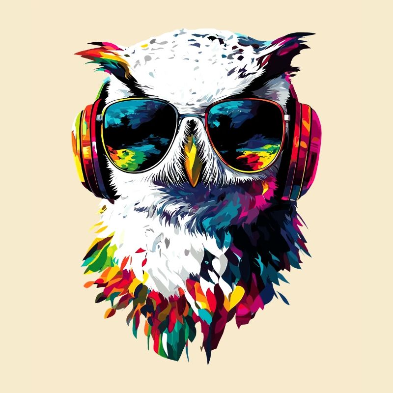 Schneeeule Weiße Eule Kauz Uhu Owl Schnee Eulen