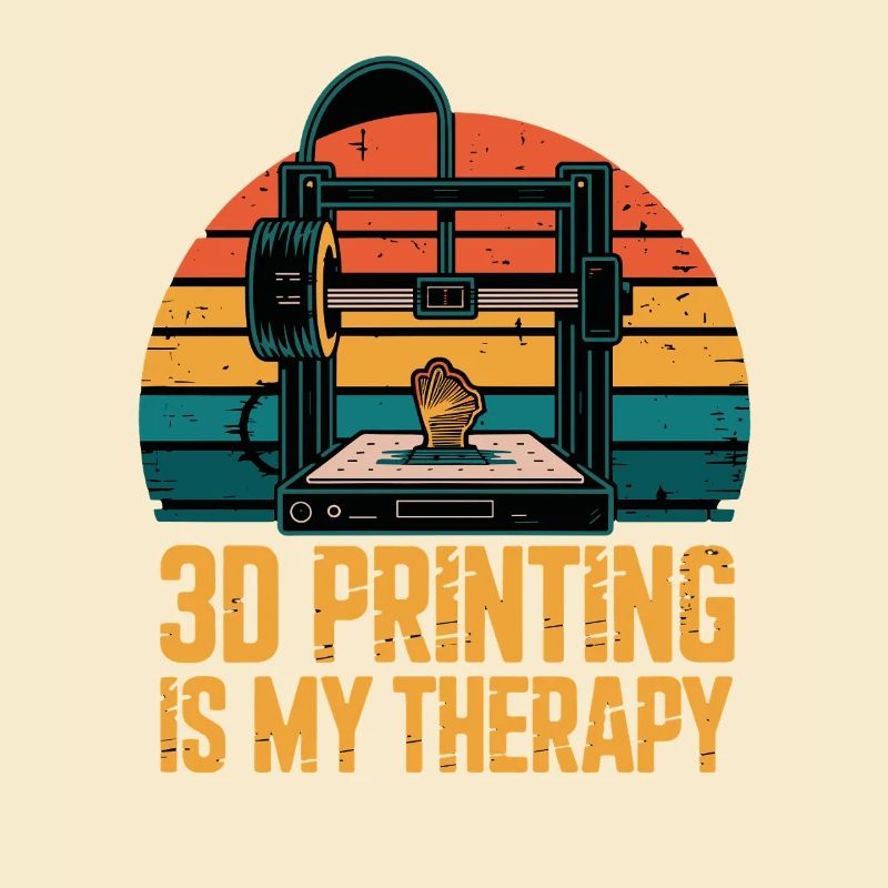 3D Printing Is My Therapy Retro 3D Printer Maker