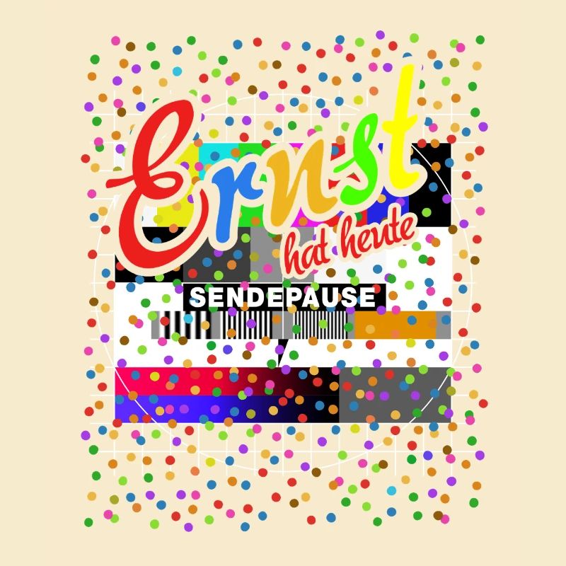 Ernst hat heute Sendepause | Testbild Kostüm