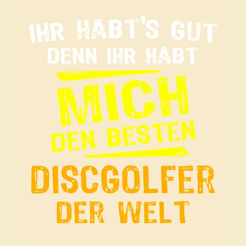 Discgolfer Geschenk