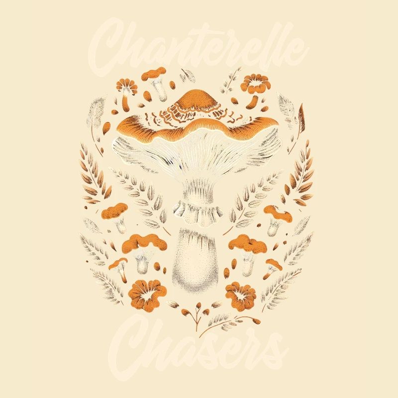 Chasseur de chantelles | Forêt de cueillette de champignons