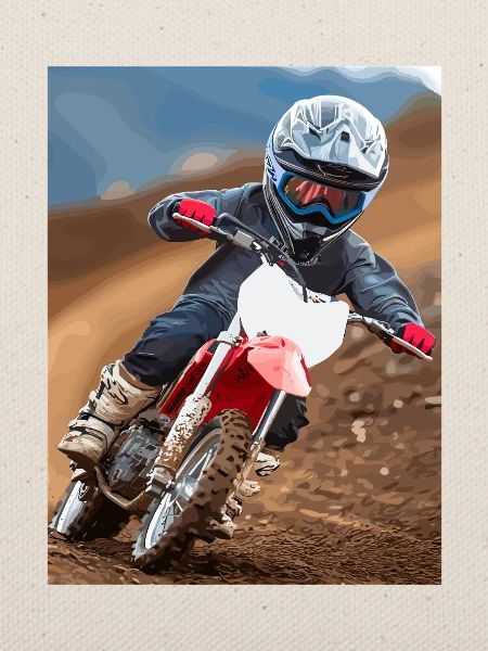 Motocross-Abenteuer im Staub