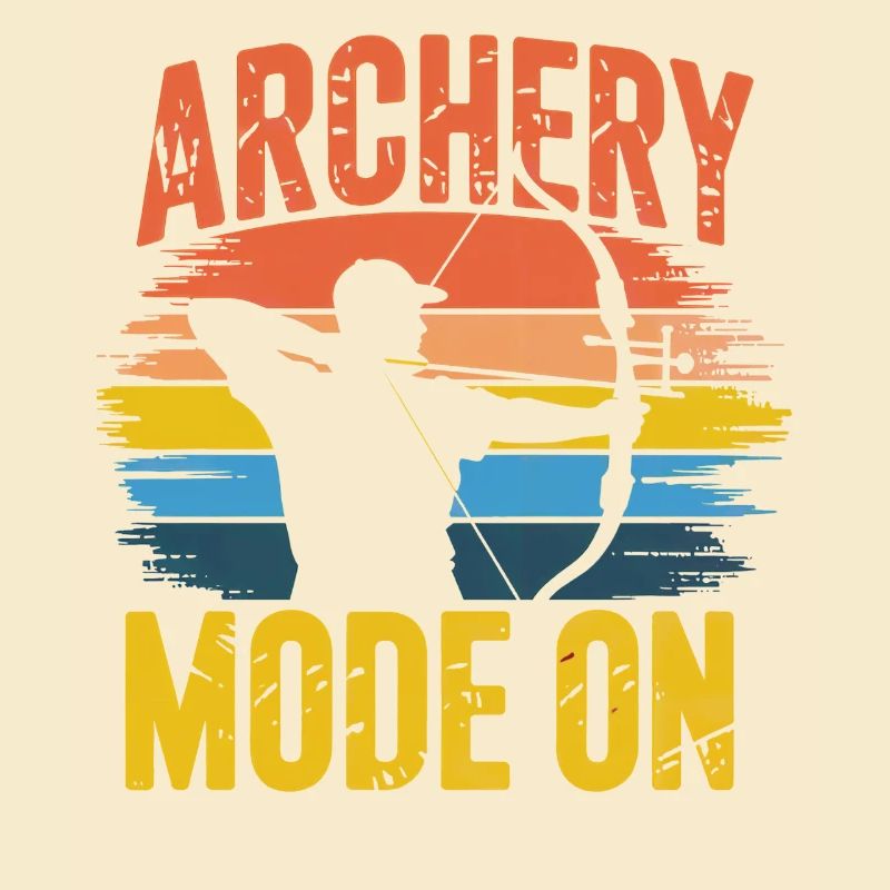 Archery Mode On Retro Sunset