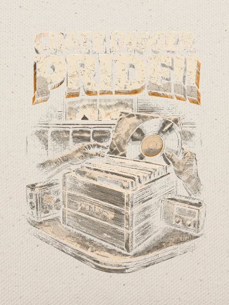 Vinyl Sammler Schallplatten Crate Digger Pride
