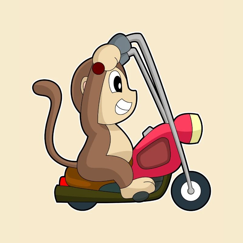 Monkey Motorcycle